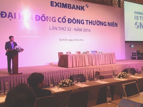 Ngày 24/5: Eximbank họp ĐHCĐ lần 2 bàn nhiều nội dung còn bỏ ngỏ