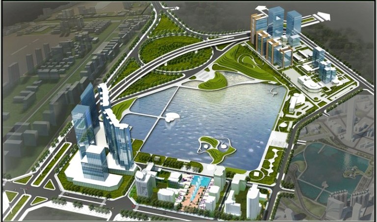 Hà Nội: Công bố quy hoạch Khu công viên, hồ điều hòa thuộc đô thị mới Cầu Giấy