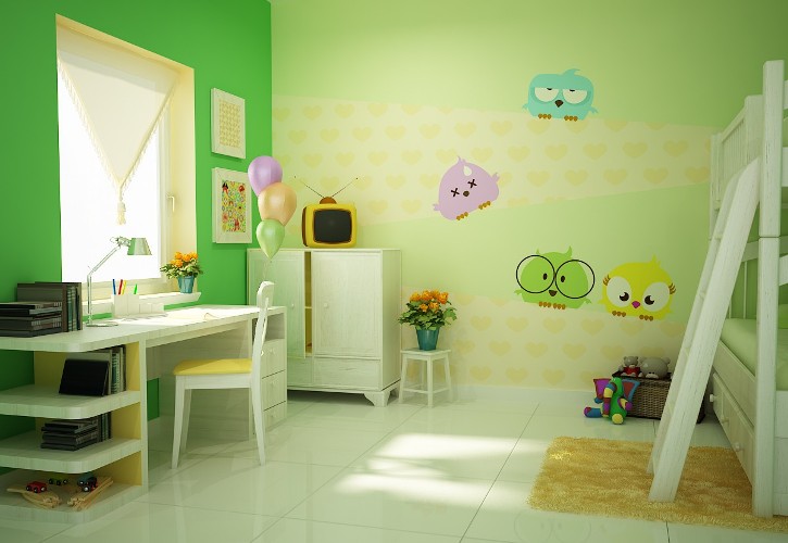 Chọn màu sắc phòng vừa đẹp vừa mang lại hiệu quả học tập cho trẻ
