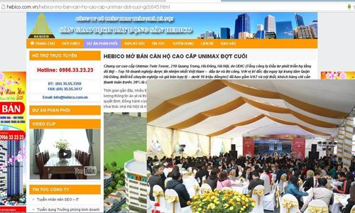 Những dự án chốt hạ trước Tết
