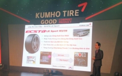 Kumho Tire giới thiệu lốp xe cao cấp tại Việt Nam