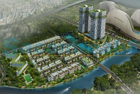 Jamona City: Đô thị mới bên dòng rạch Bà Bướm
