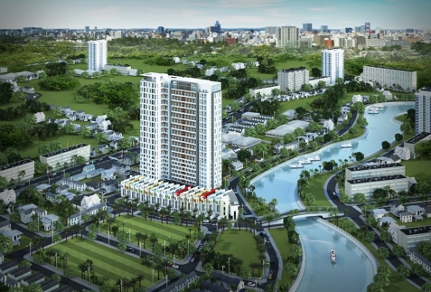 
                        Khu can ho La Astoria                    