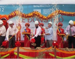 Động thổ Khu nghỉ dưỡng Spring River Beach tại Hà Tĩnh