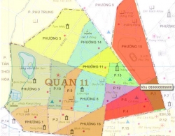TP.HCM: Điều chỉnh quy hoạch 1/2000 Khu dân cư liên phường 4 - 6 - 7 - 15, quận 11