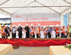 DESCON khởi công giai đoạn 2 Nhà máy bia Việt Nam tại Tiền Giang