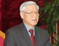 Tổng Bí thư điện đàm cùng Chủ tịch Trung Quốc