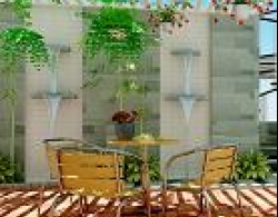 Vườn nhỏ trên sân thượng 