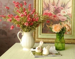 Bình hoa nhà nàng "cuốn mình" theo phong thủy