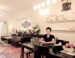 Căn nhà điệu đà của ca sĩ Minh Quân