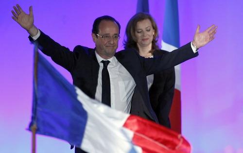 Francois Hollande đắc cử tổng thống Pháp