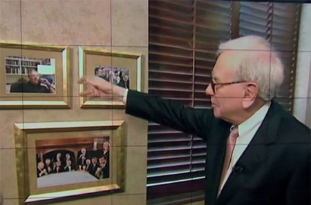 Bên trong văn phòng của Warren Buffett