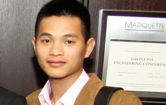Phan Hải Triều - Nhà khoa học trẻ VN được vinh danh trên đất Pháp