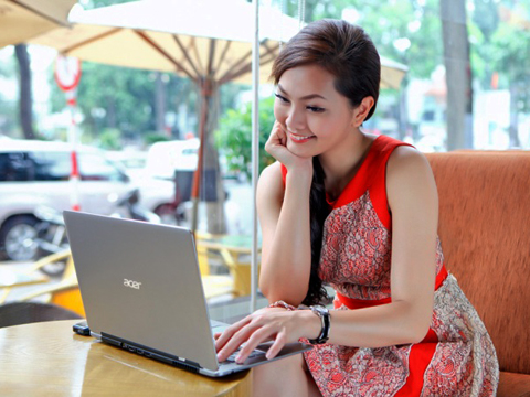 Laptop Acer Aspire S3 cho mùa tình yêu