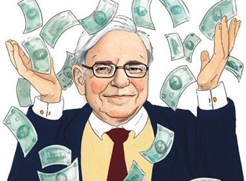 Warren Buffett kiếm bạc tỷ, tiêu bạc cắc