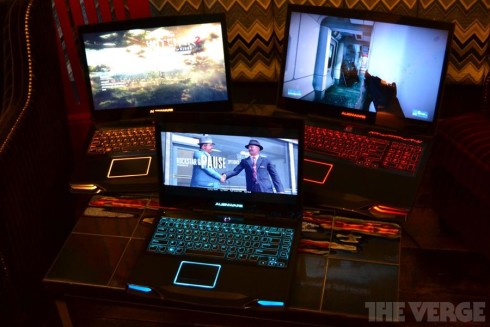 Laptop 'khủng' chuyên chơi game Alienware 2012 trình làng
