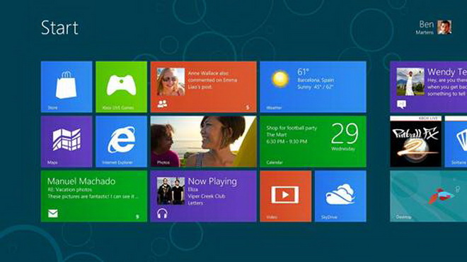 Microsoft phát hành Windows 8 RP