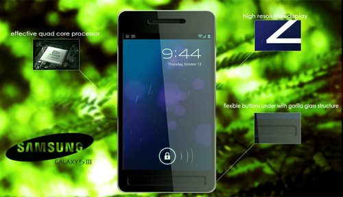 Samsung Galaxy S III ra mắt vào tháng 4 tại Anh