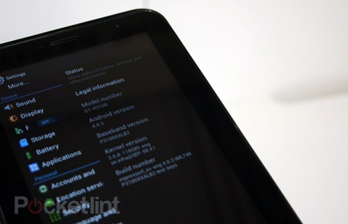 Ảnh thực tế Samsung Galaxy Tab 2