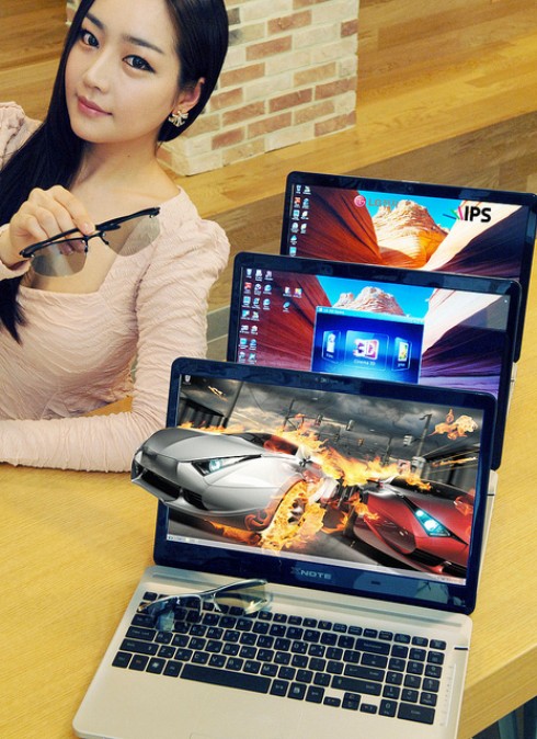Laptop 3D không cần kính của LG trình làng