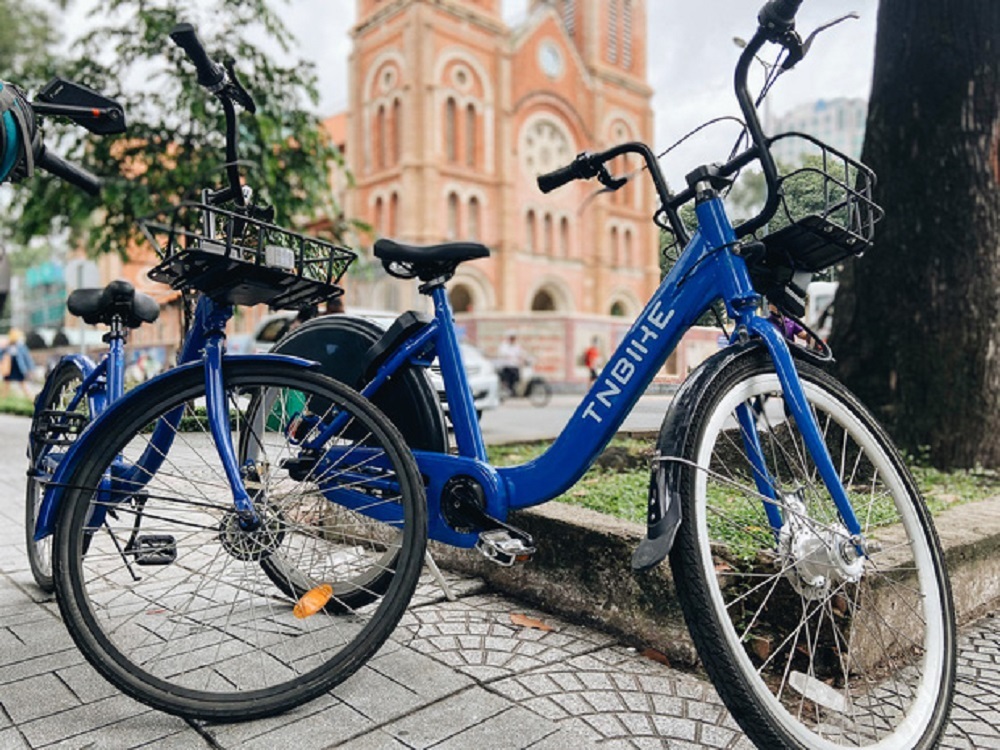 Xe đạp công cộng cho thuê 10.000 đồng/giờ ở trung tâm Sài Gòn - CafeAuto.Vn