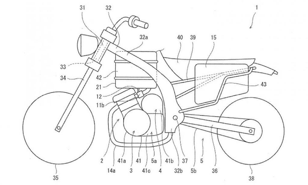 Kawasaki chính thức xác nhận đang nghiên cứu làm mô tô lai xăng-điện