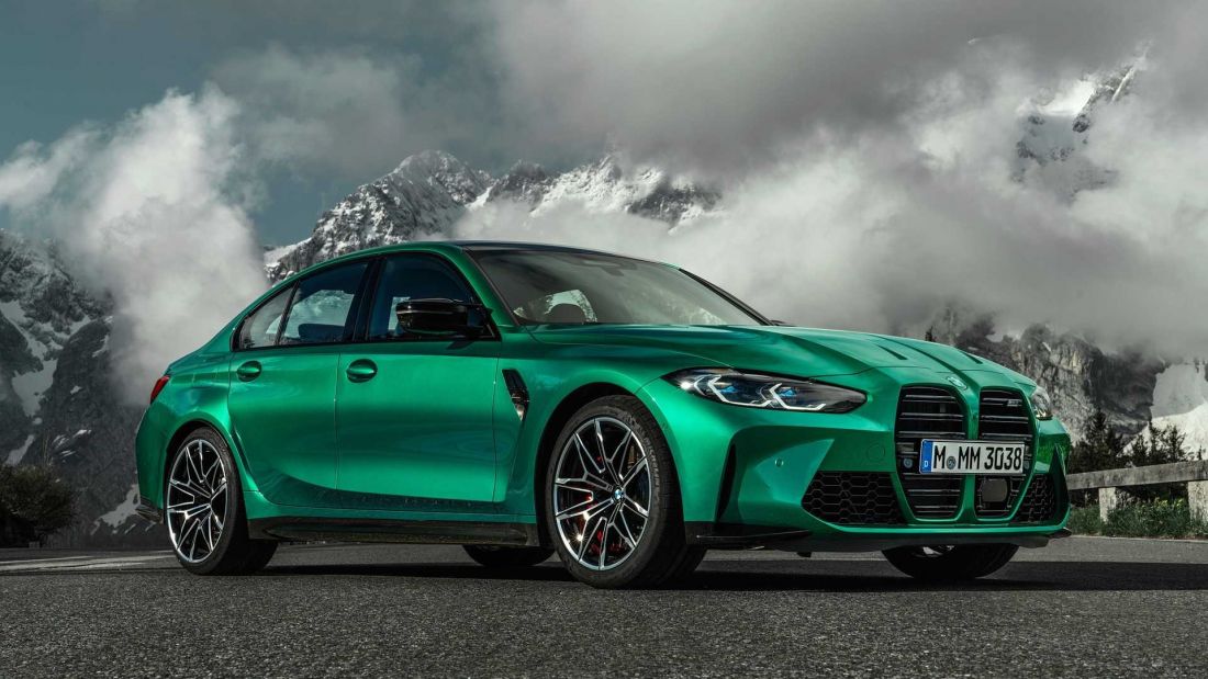 BMW M3 thể hiện khả năng kinh ngạc trên tuyết tại sân đua Jamara