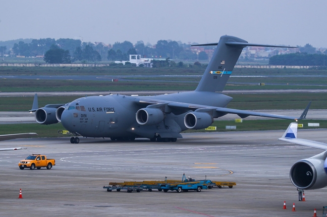 ẢNH Máy bay vận tải C17 Globemaster III biểu tượng của cuộc di tản tại  Afghanistan  Báo điện tử An ninh Thủ đô