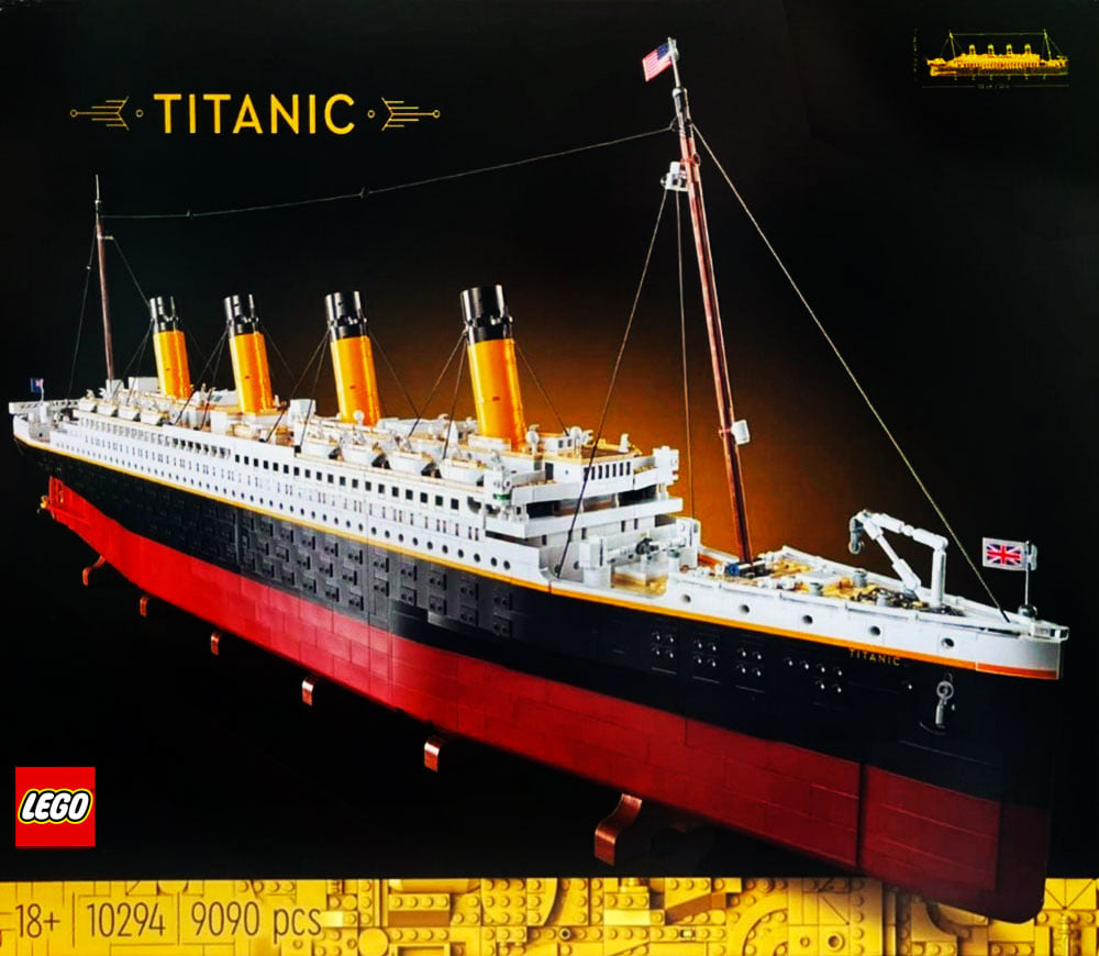 Mô Hình Nhựa 3D Lắp Ráp OEM Tàu Titanic 10249 9090 mảnh 1200  LG01   ArtPuzzlevn