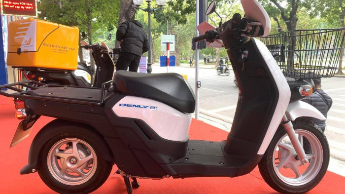 Honda cung cấp xe máy điện Benly  e giá gốc tầm 150 triệu cho nhân viên  Bưu điện Việt Nam  CafeAutoVn