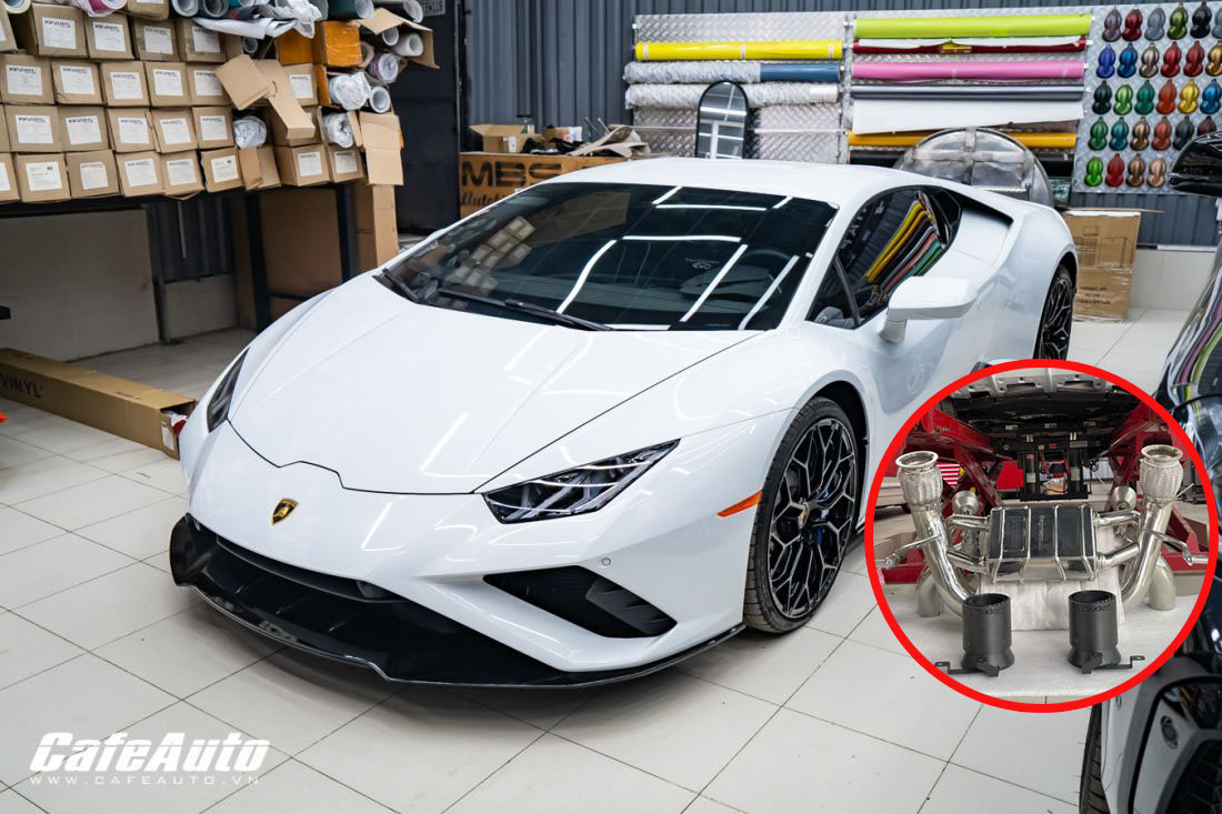 Chủ nhân Lamborghini Huracan EVO RWD chi hơn 200 triệu độ pô Capristo -  