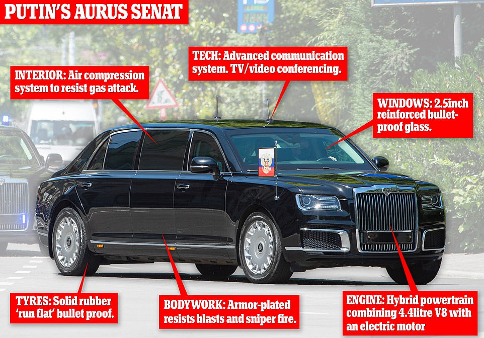 Aurus Senat Lets Rich Russians Share A Ride With Vladimir Putin