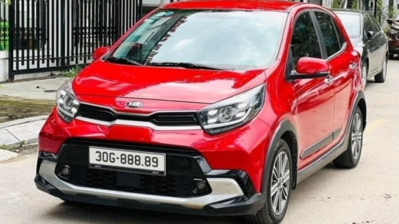 Kia Morning đeo biển số 'suýt' đẹp, được ra giá 700 triệu đồng
