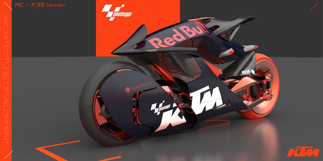 KTM RC-F35, concept cực 'dị' nhưng là định hướng xe đua cho Moto GP trong 15 năm tới