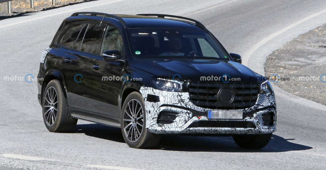 Mercedes-Benz GLS mà đại gia Việt rất ưa chuộng hé lộ bản nâng cấp, thiết kế trẻ trung hơn