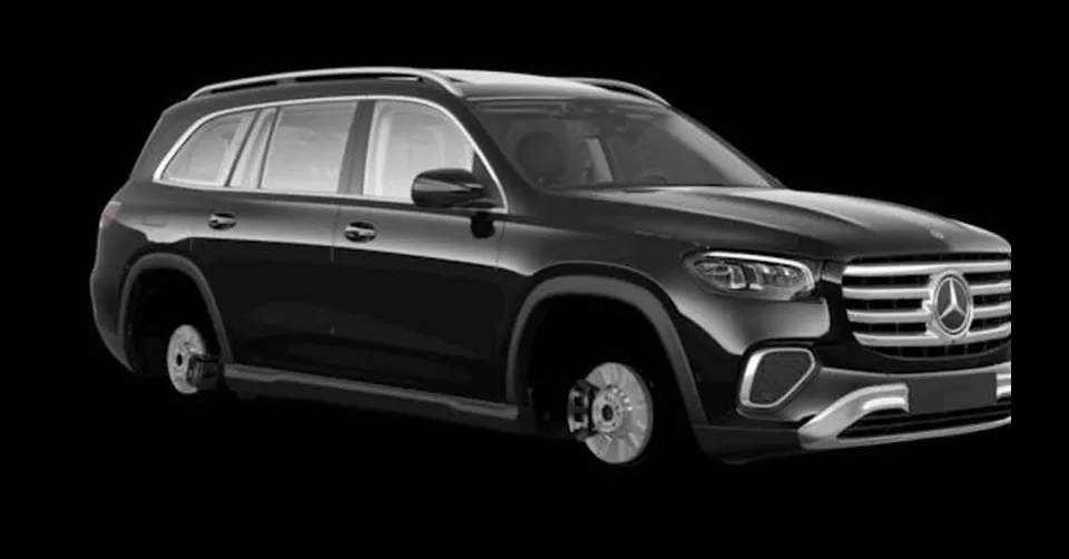 Mercedes-Benz GLS 2023 lộ diện, lưới tản nhiệt như Land Cruiser
