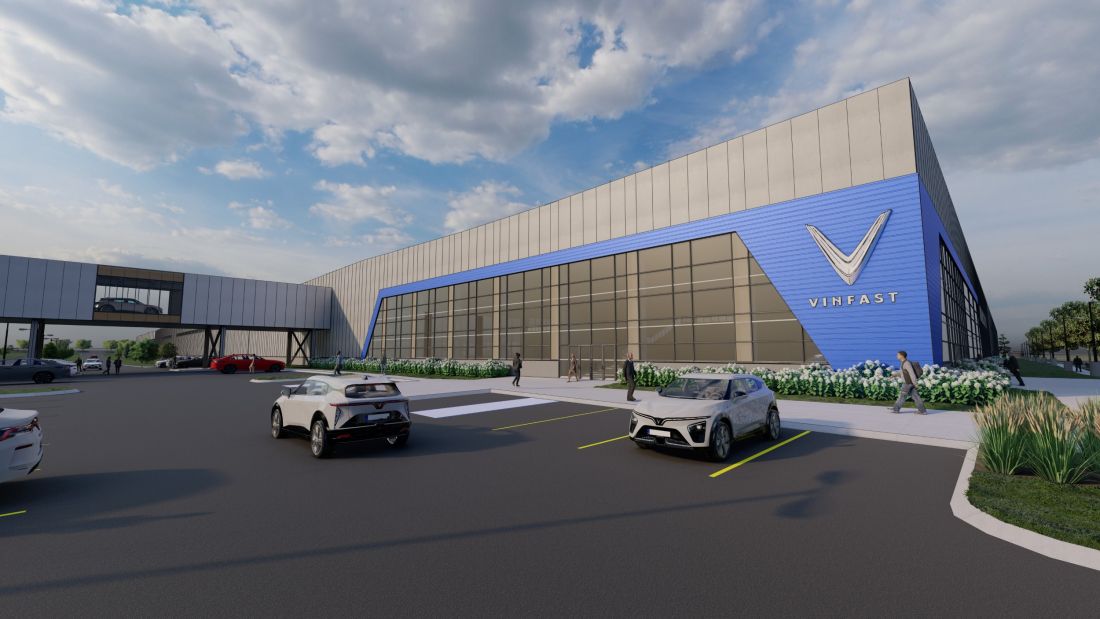 VinFast sắp khởi công nhà máy sản xuất xe điện 4 tỷ USD, công suất 150.000 xe/năm