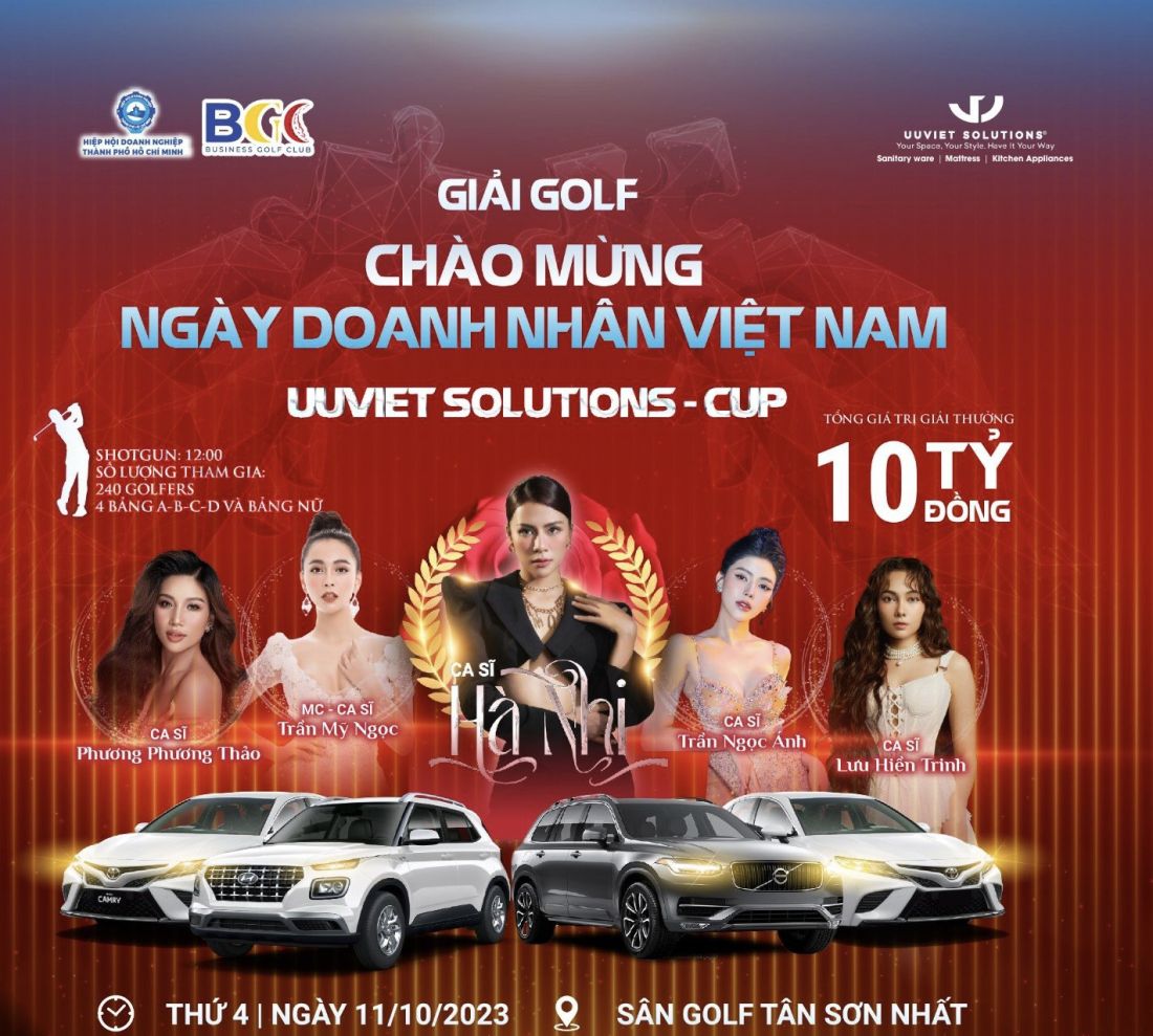 Sắp diễn ra giải Golf Chào Mừng Ngày Doanh Nhân Việt Nam