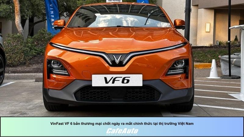 VinFast VF 6 bản thương mại chốt ngày ra mắt chính thức tại thị trường Việt Nam