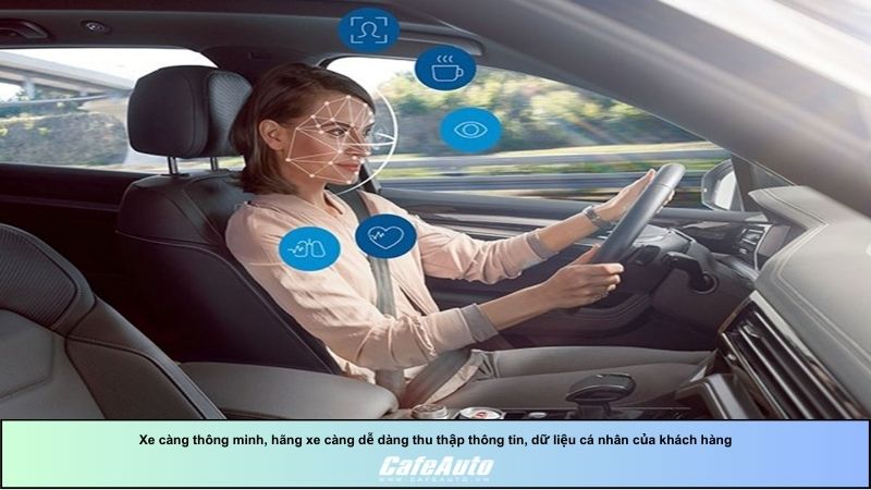 Xe càng thông minh, hãng xe càng dễ dàng thu thập thông tin, dữ liệu cá nhân của khách hàng