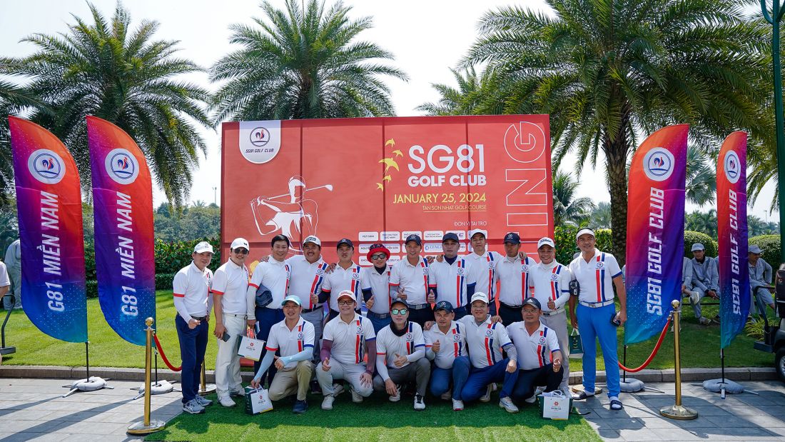 Giải golf Outing Tất Niên Câu lạc bộ golf SG81 thành công ngoài mong đợi