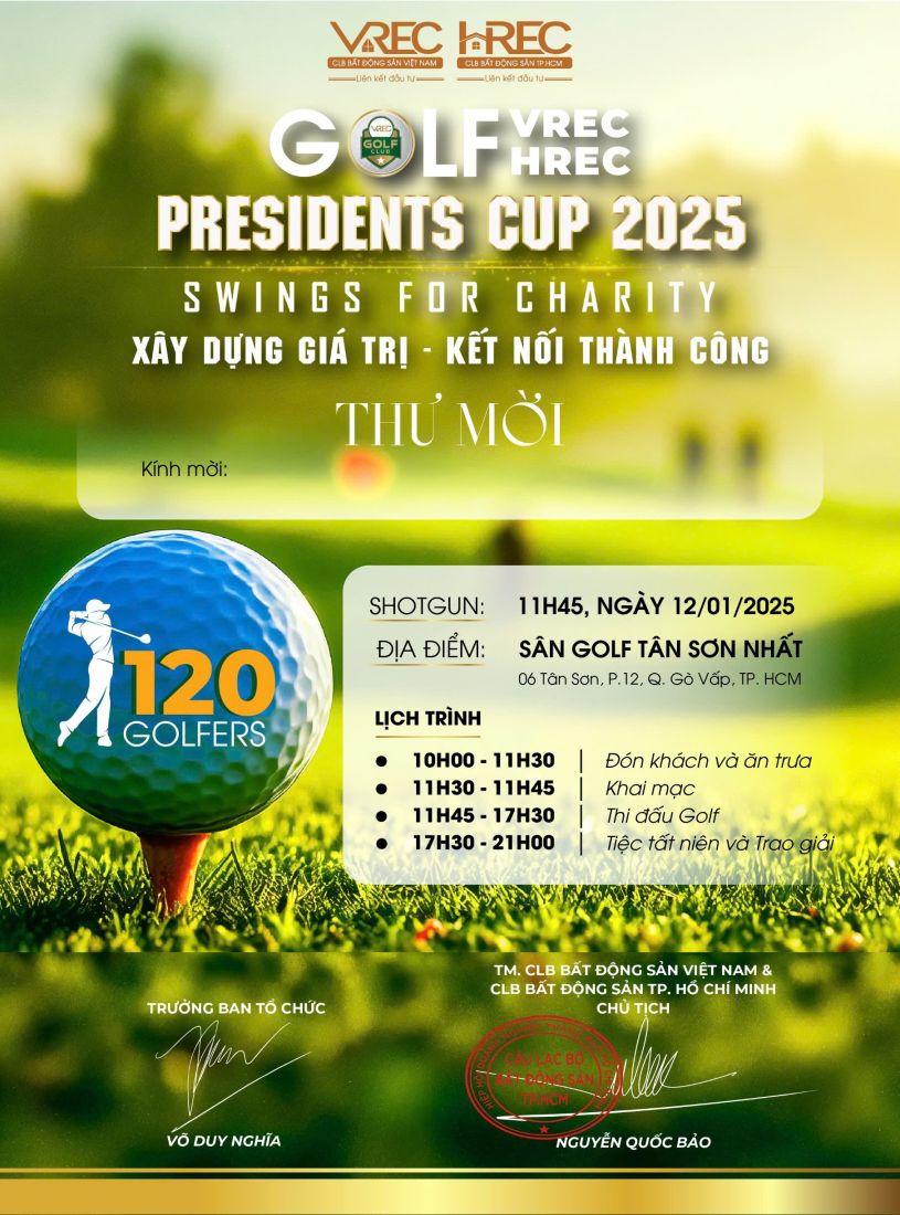 giai-golf-vrec-hrec-president-cup-2025-swing-for-charity-sap-khoi-tranh