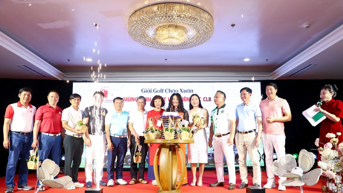Giải golf chào Xuân mừng sinh nhật hội viên các CLB quý 1/2025