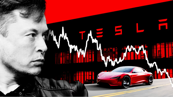 Cổ phiếu Tesla giảm mạnh, Elon Musk mất 29 tỷ USD chỉ trong một ngày