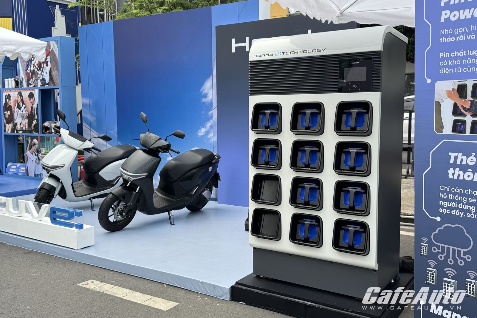 Trạm đổi pin - chiến lược mới của Honda trong cuộc đua xe m&aacute;y điện tại Việt  Nam