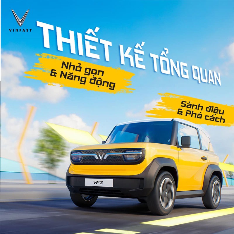 VinFast VF3 có gì hay? Mẫu ô tô điện mini đang gây sốt vì rẻ, cá tính và quá hợp đi phố