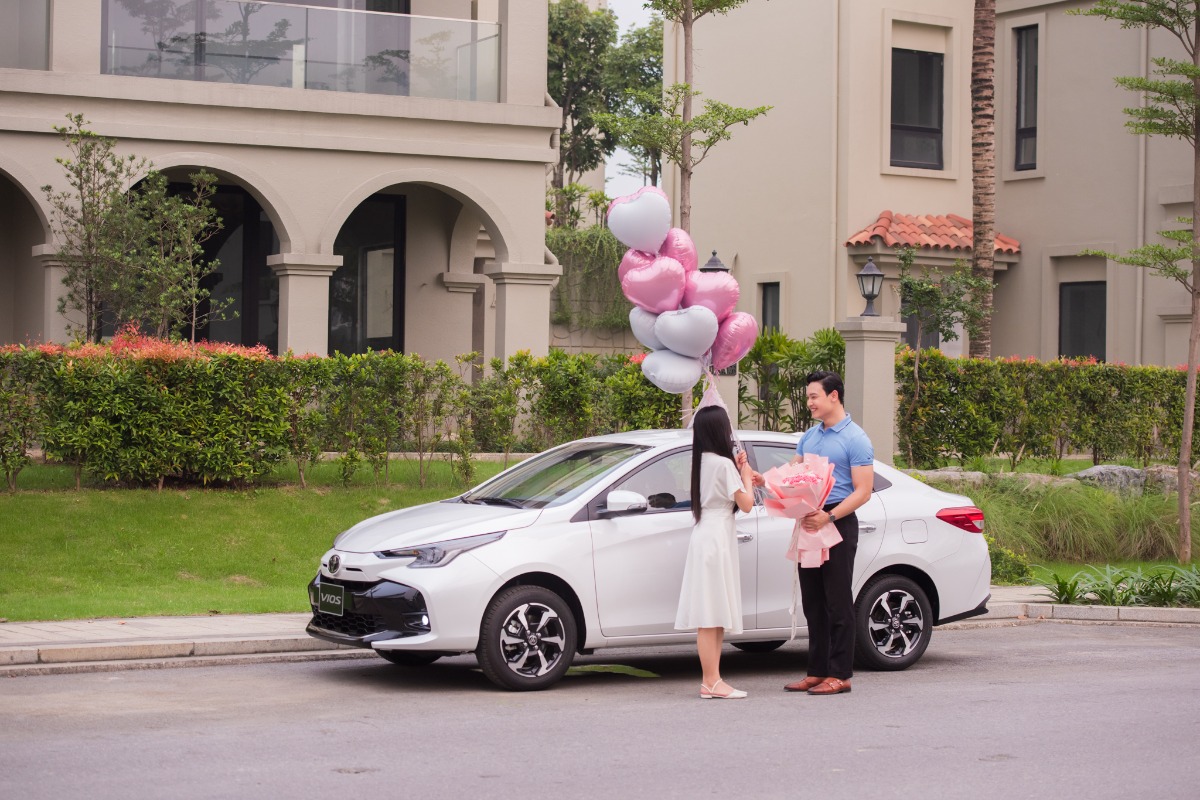 Chọn Vios: Món quà thiết thực kỷ niệm 5 năm ngày cưới