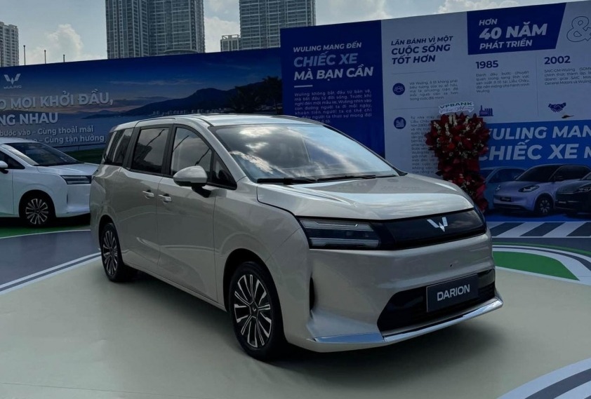 Wuling Darion ra mắt Việt Nam: Đối cứng của VF MPV7, cửa trượt điện là tâm điểm chú ý