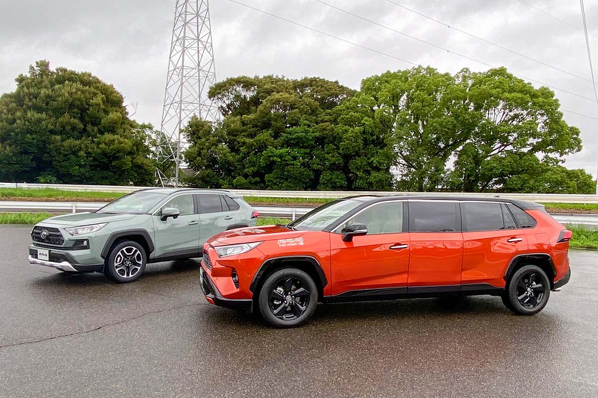 Toyota RAV4 phiên bản limousine - Bên ngoài kỳ cục, bên trong xấu tệ