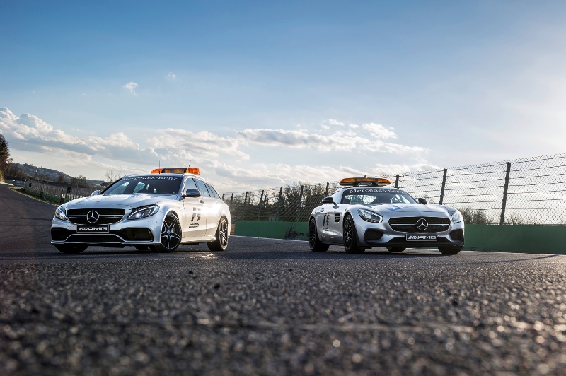 Lộ diện bộ đôi Mercedes-AMG GT và C63 phục vụ F1